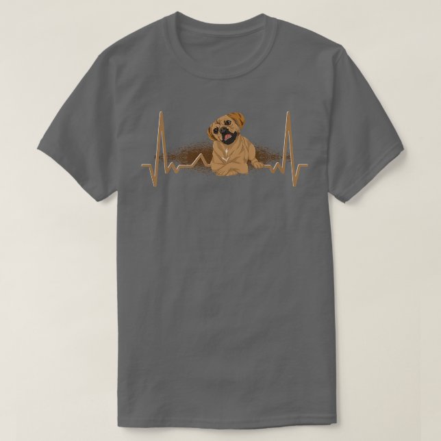 Camiseta Cachorro Cachorro Povoado Proprietário de Pet Cute (Frente do Design)