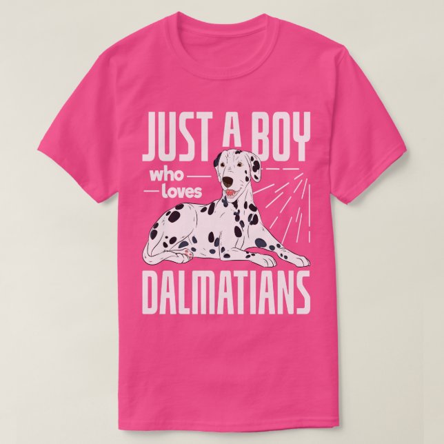 Camiseta Cachorro Cachorro Proprietário de Cachorro Dalmaci (Frente do Design)
