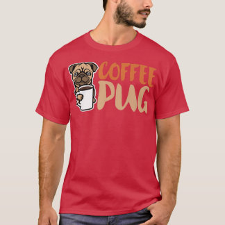 Camiseta Cachorro Café Cachorro É Amor, Eu Amo Meu Pug Baby