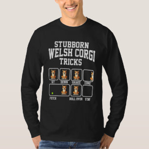 Camiseta Cachorro Cardigan Welsh Corgi Teimoso Truques Amor