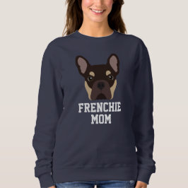 Camiseta Cachorro Castanho e Tan Frenchie Mãe