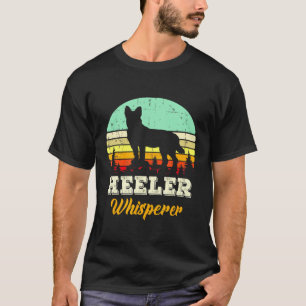Camiseta Cachorro Cattle Australiano Bonito Pet Heeler Pai