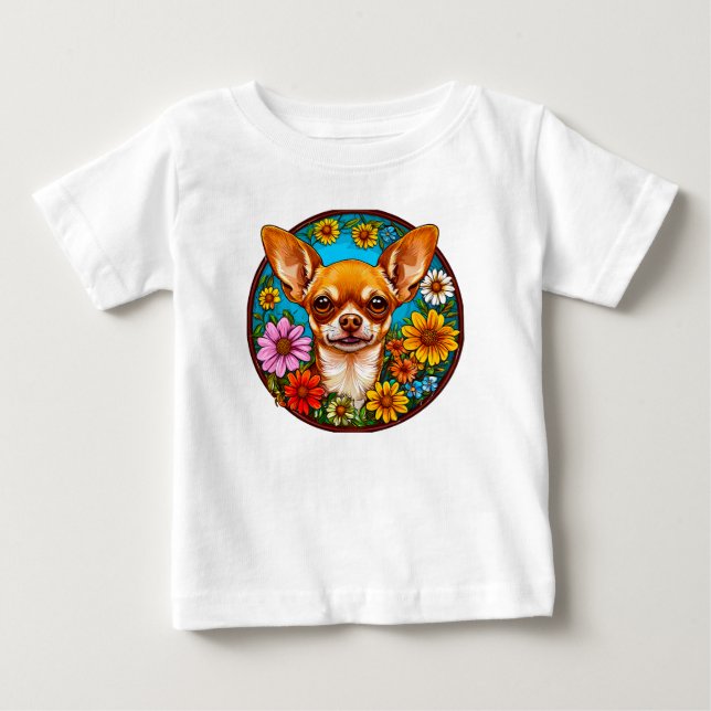 Camiseta Cachorro Chihuahua (Frente)