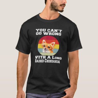 Camiseta Cachorro Chihuahua Com Cabelo Longo Que Você Não P