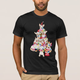 Camiseta Cachorro Chihuahua de Natal Cuzinho