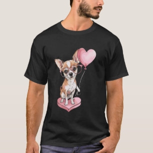Camiseta Cachorro Chihuahua Fofo Para Um Dono de Pet Chihua