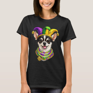 Camiseta Cachorro Chihuahua, Mardi Gras