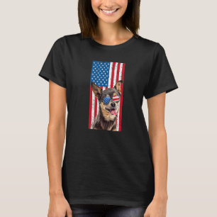 Camiseta Cachorro Chihuahua Para Crianças Menino Preto Chiw