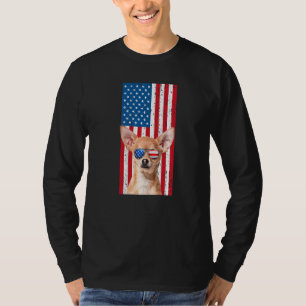 Camiseta Cachorro Chihuahua Para Homens Meninos Marrom Chiw