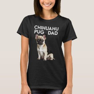 Camiseta Cachorro Chihuahua Pug Puggy Pug Pugly Mops para o