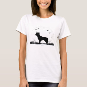 Camiseta Cachorro Chihuahua � Silhueta Clássica da Lua de H