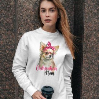 Camiseta Cachorro Chinhuahua Rosa Rosa