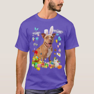 Camiseta Cachorro-coelho-coelho-felz pascoa Cachorro-peludo