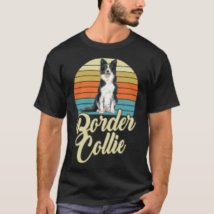 Camiseta Cachorro Collie Cachorro de Borda Corta