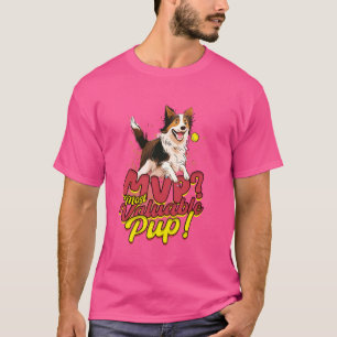 Camiseta Cachorro Collie de Borda Flyball Mais Valioso!