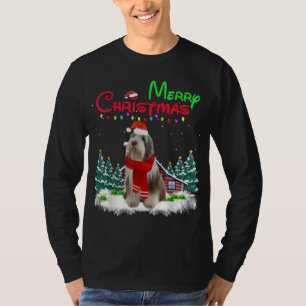 Camiseta Cachorro Collie Leve, Pota De Natal Xma