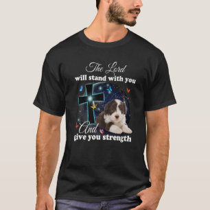 Camiseta Cachorro Collie O Senhor Ficará Com Você Ch