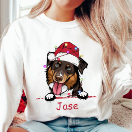 Camiseta Cachorro Collie Personalizado Pet Lover