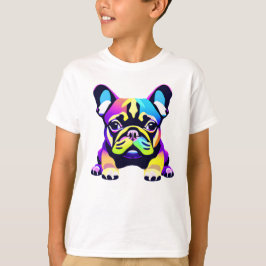 Camiseta Cachorro Colorido