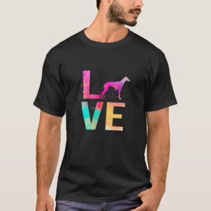 Camiseta Cachorro Colorido Italiano Greyhound Mamãe Oferec