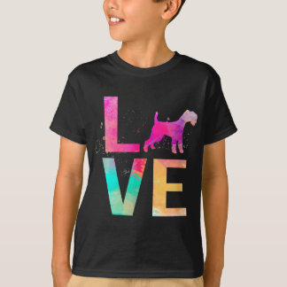 Camiseta Cachorro Colorido Mamãe Oferece Sobrecarga Suave