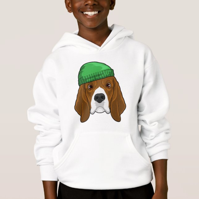 Camiseta Cachorro com Beanie (Frente)