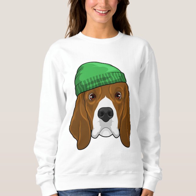 Camiseta Cachorro com Beanie (Frente)