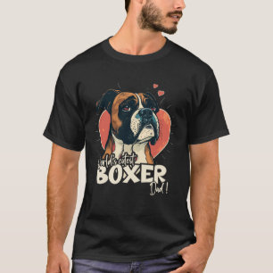 Camiseta Cachorro Com Coração Cutest Boxerdad