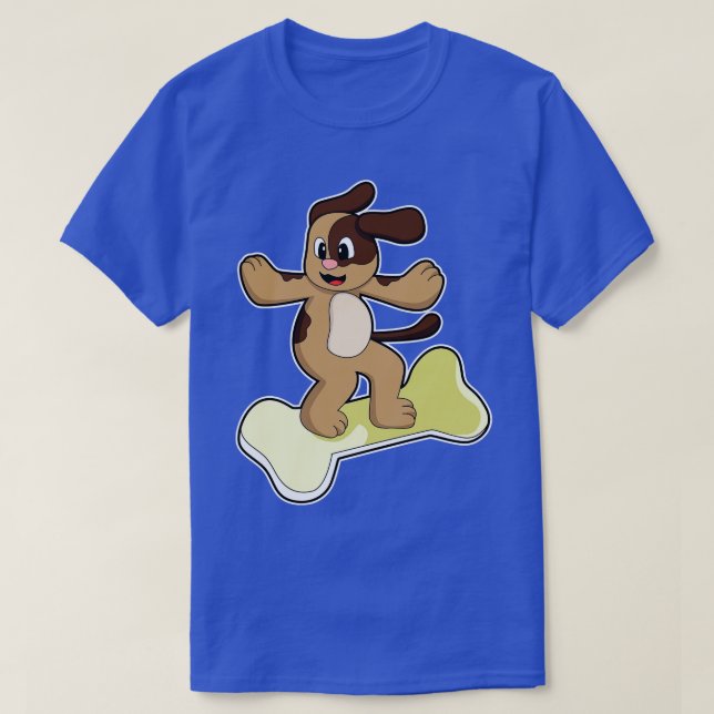 Camiseta Cachorro com Osso 2 (Frente do Design)