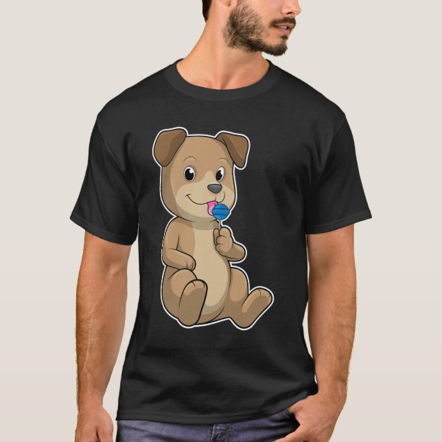 Camiseta Cachorro com Sweet Lollipop (Frente)
