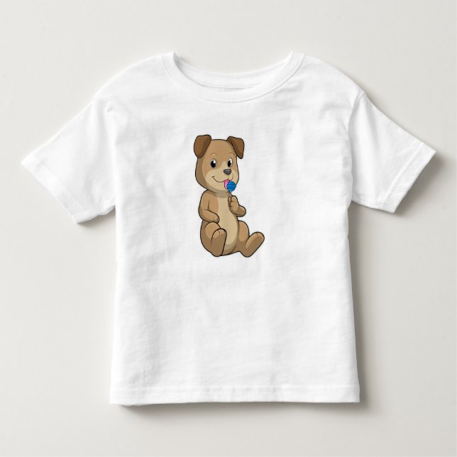 Camiseta Cachorro com Sweet Lollipop (Frente)