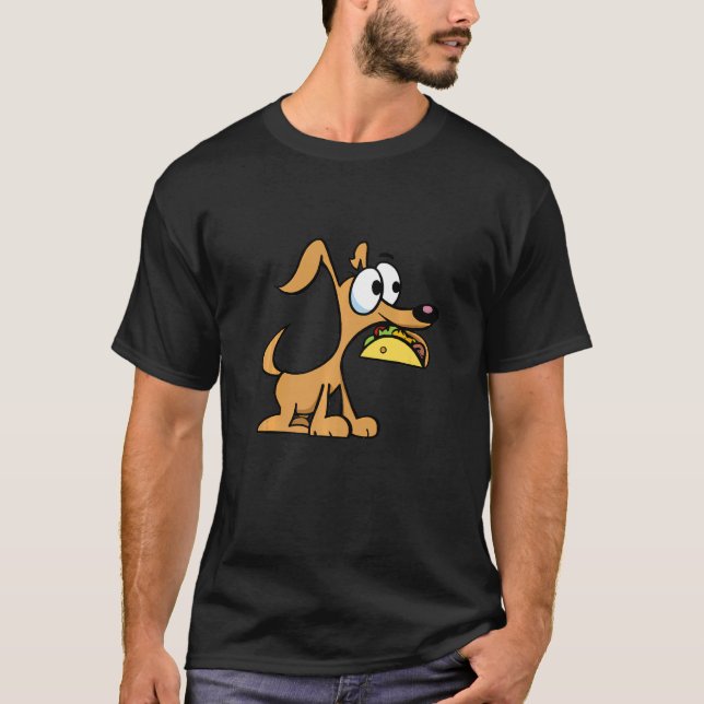 Camiseta Cachorro com Taco (Frente)