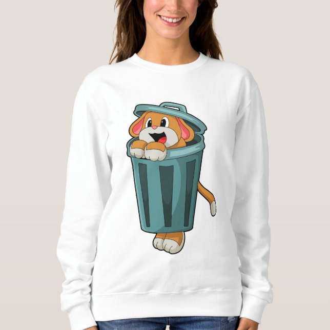 Camiseta Cachorro com Trashcan (Frente)