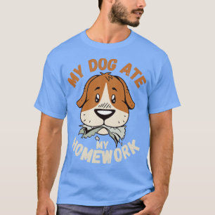 Camiseta Cachorro Comeu Minha Mão