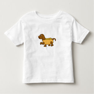 Camiseta Cachorro como cachorro-quente