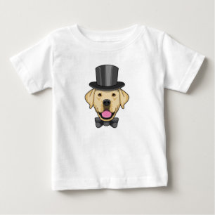 Camiseta Cachorro como Noivo com Gravata Borboleta