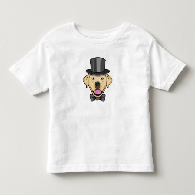 Camiseta Cachorro como Noivo com Gravata Borboleta (Frente)