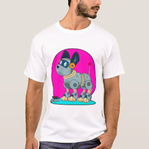 Camiseta Cachorro como Robô