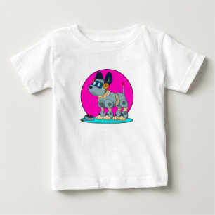 Camiseta Cachorro como Robô