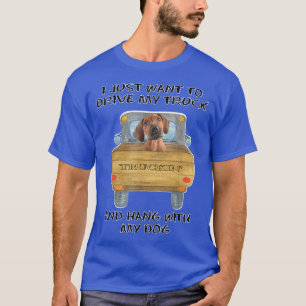 Camiseta Cachorro Condutor de Caminhão Ridgeback