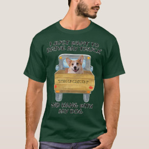 Camiseta Cachorro Condutor De Caminhões Pembroke Welsh Corg