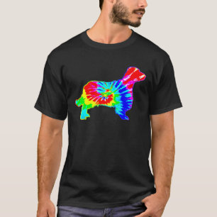 Camiseta Cachorro Corante Hippie Welsh Springer Spaniel Cac