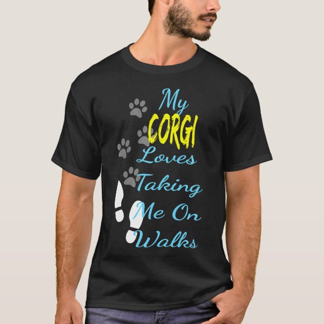 Camiseta Cachorro Corgi (Frente)