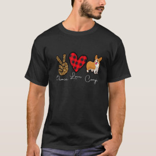 Camiseta Cachorro Corgi Cachorrinho Amor Paz Fofo