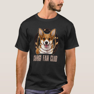 Camiseta Cachorro Corgi Cachorrinho Brincalhão Fã Clube Cor
