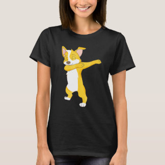 Camiseta Cachorro Corgi Fofo Dabendo Dab
