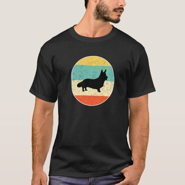 Camiseta Cachorro Corgi Galês Cardigan (Frente)