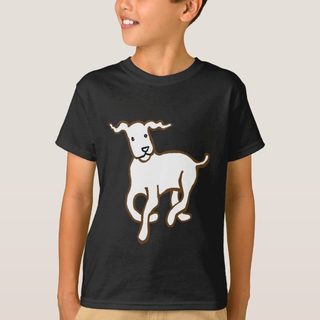 Camiseta Cachorro correndo (Frente)