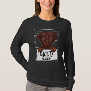 Camiseta Cachorro Culpado do Retriever Curly
