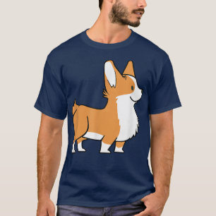 Camiseta Cachorro Cute Corgi Funny Corgi Art-739